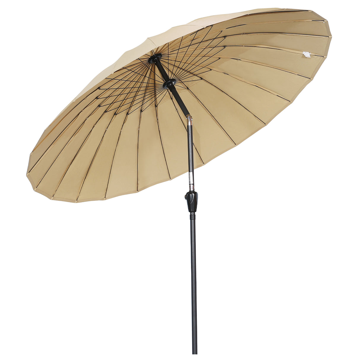 250cm Sonneschirm Sonnenschutz neigbar Rostfrei aus Aluminium, Stahl und Polyester