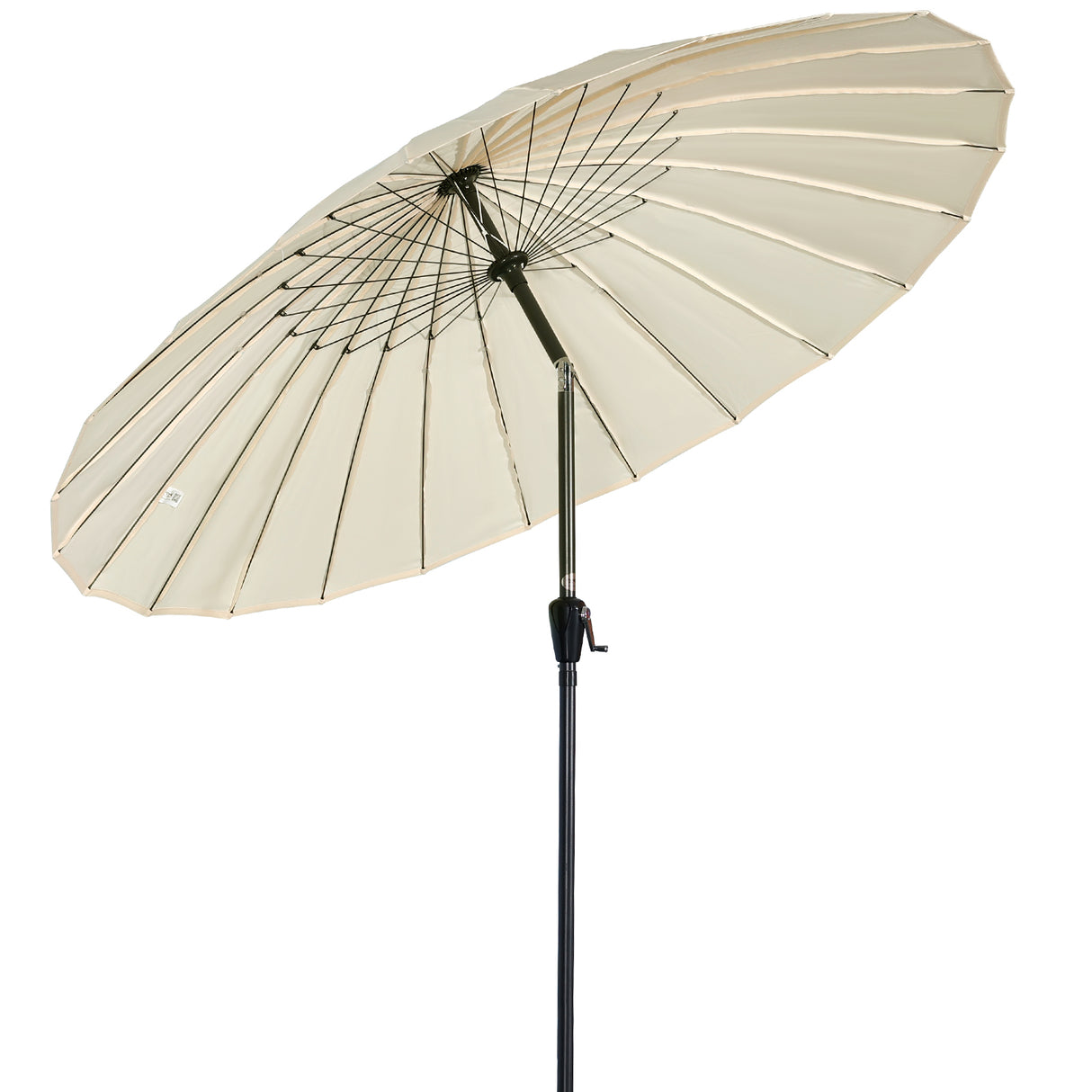 250cm Sonneschirm Sonnenschutz neigbar Rostfrei aus Aluminium, Stahl und Polyester