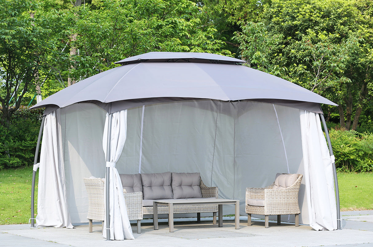 Repuesto de la lona del techo del cenador 3 x 4 m