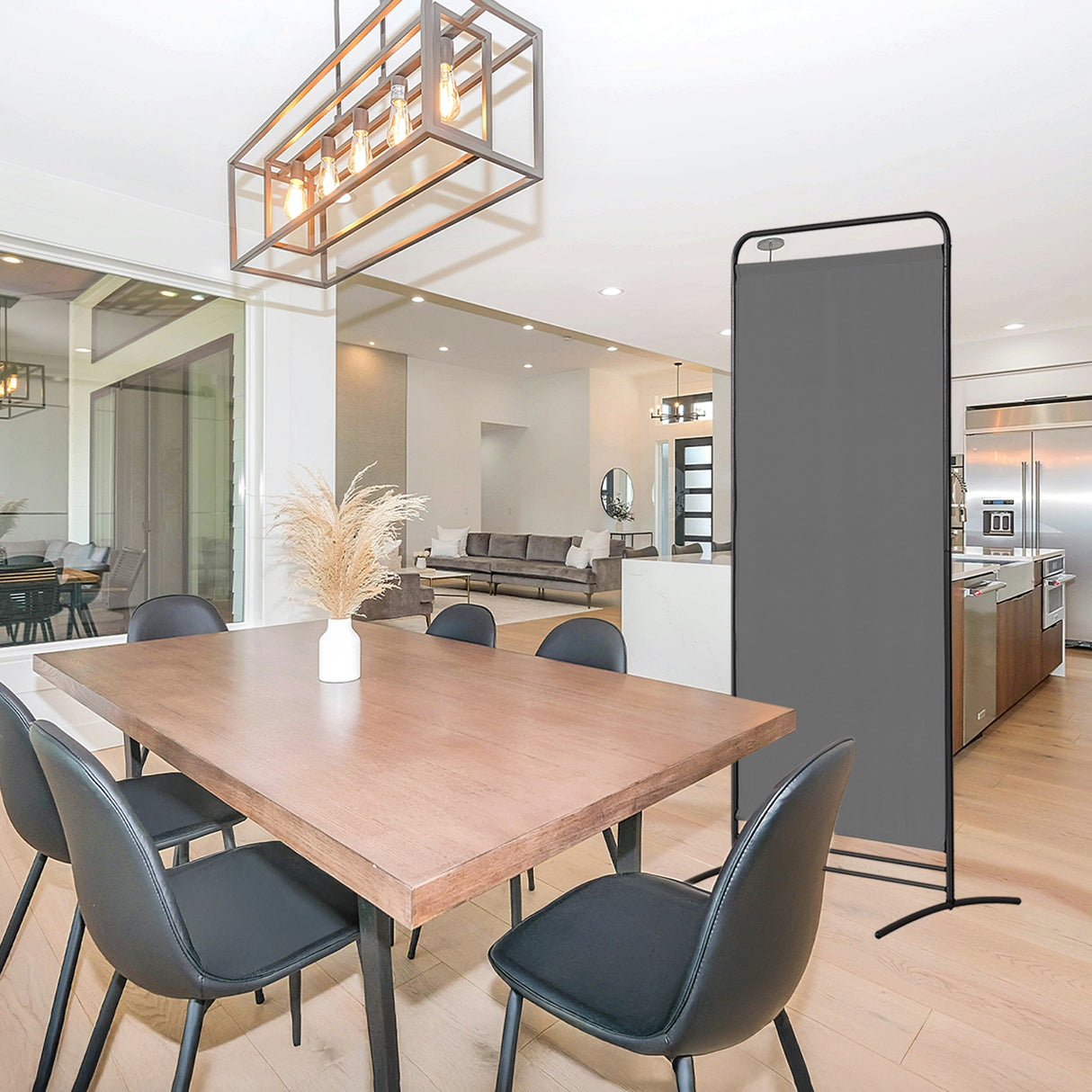 Angel Living 1-teiliger faltbarer Raum-Teiler, freistehender Privatsphäre-Schirm für Büros, Balkon, Schlafzimmer, Garten im Freien, 81cm x 180cm