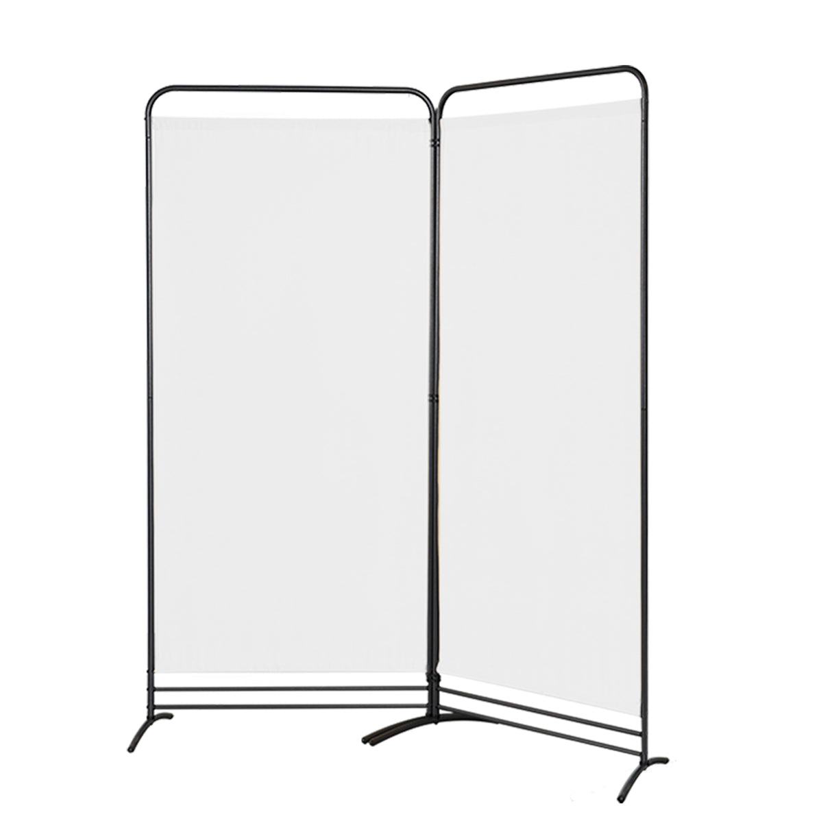 Angel Living Paravent 2 Teilig Klappbar Raumteiler für Büros, Balkon,Schlafzimmer,Außengarten, 162cm x 180cm