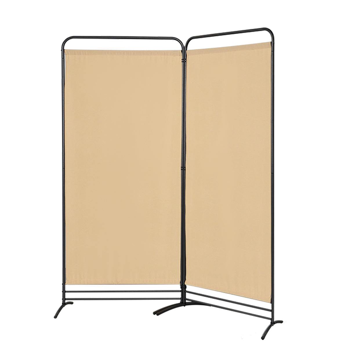 Angel Living Paravent 2 Teilig Klappbar Raumteiler für Büros, Balkon,Schlafzimmer,Außengarten, 162cm x 180cm