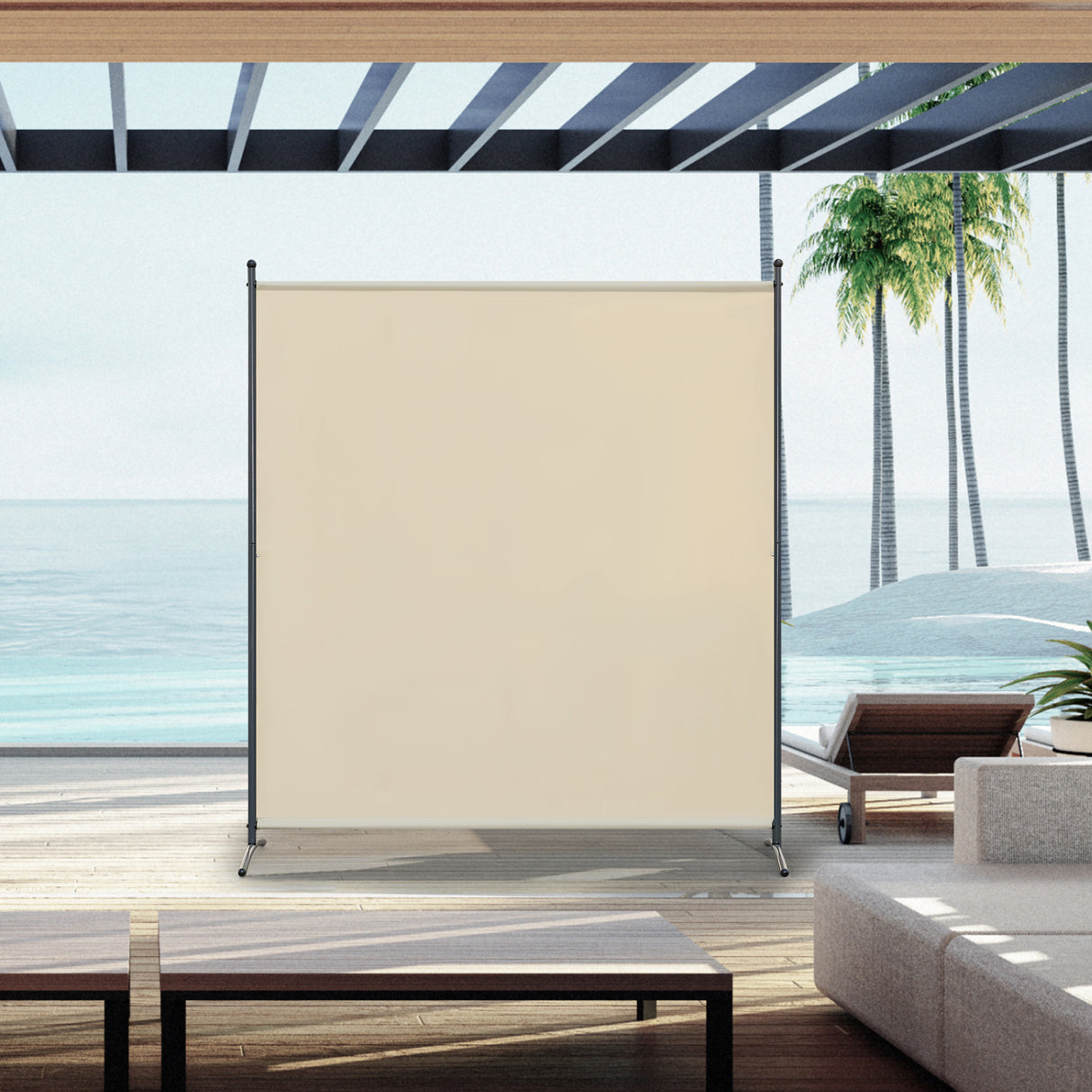 Raumteiler Garten Outdoor Sichtschutz für Terrasse Privatsphäre 1 Paneele