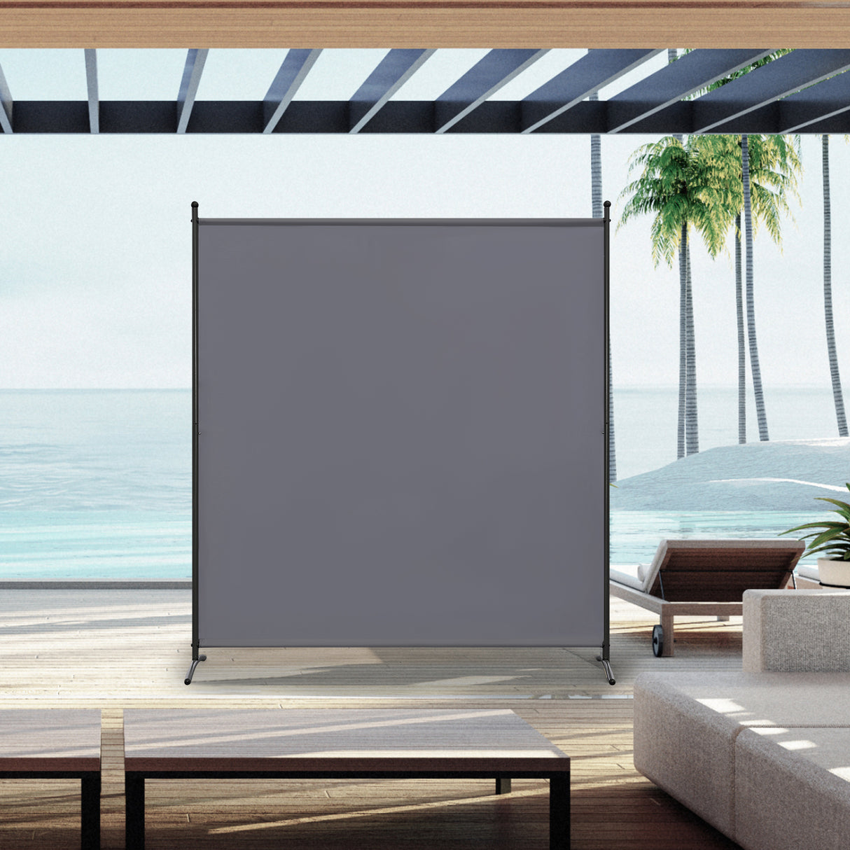 Raumteiler Garten Outdoor Sichtschutz für Terrasse Privatsphäre 1 Paneele