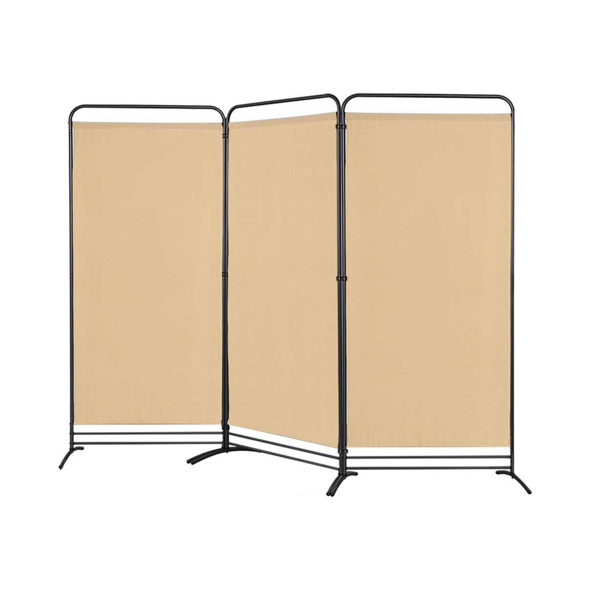 Angel Living Paravent 4 Teilig Klappbar Raumteiler für Büros, Balkon,Schlafzimmer,Außengarten,243cm x 180cm