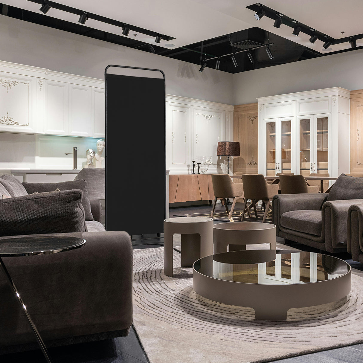 Angel Living 1-teiliger faltbarer Raum-Teiler, freistehender Privatsphäre-Schirm für Büros, Balkon, Schlafzimmer, Garten im Freien, 81cm x 180cm