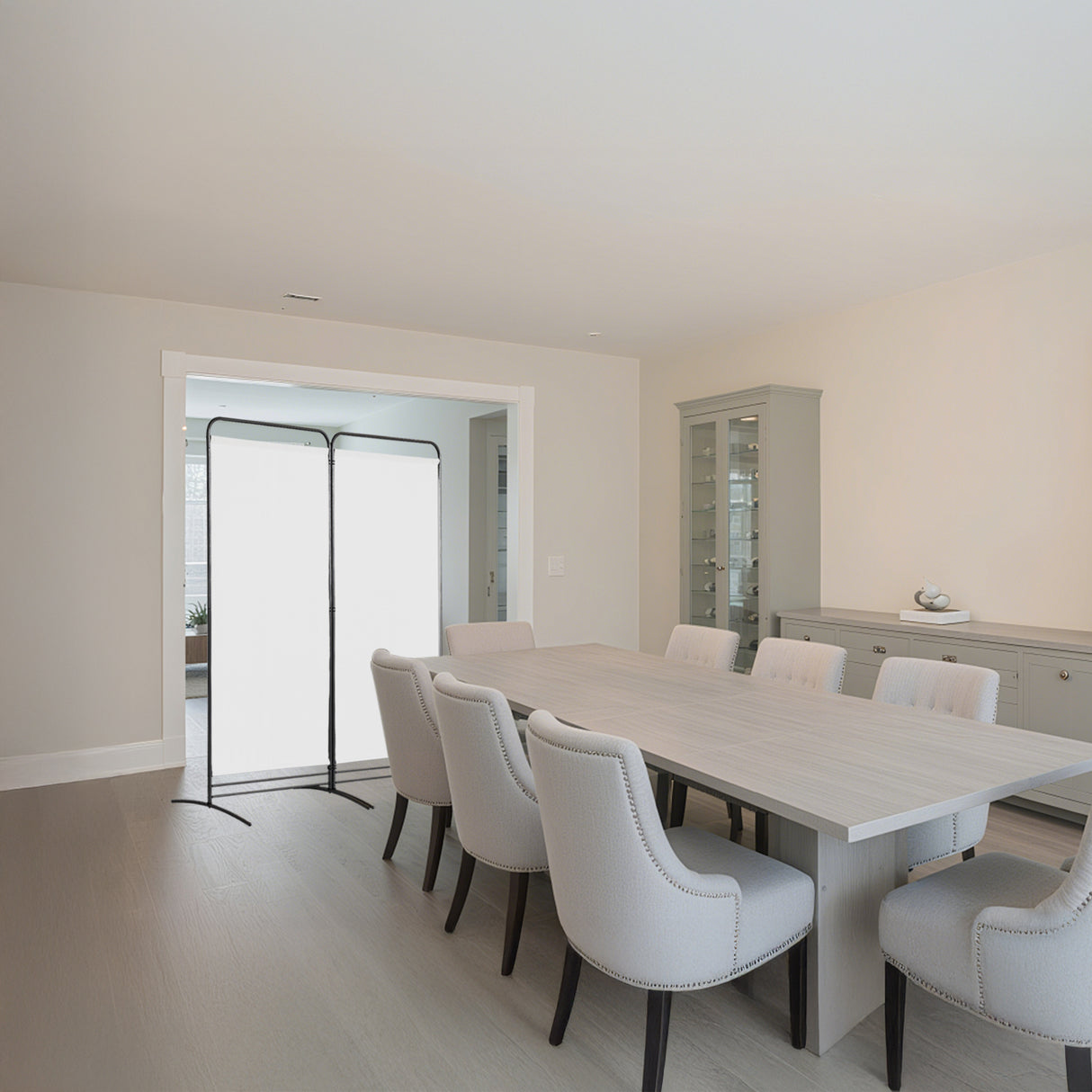 Angel Living Paravent 2 Teilig Klappbar Raumteiler für Büros, Balkon,Schlafzimmer,Außengarten, 162cm x 180cm