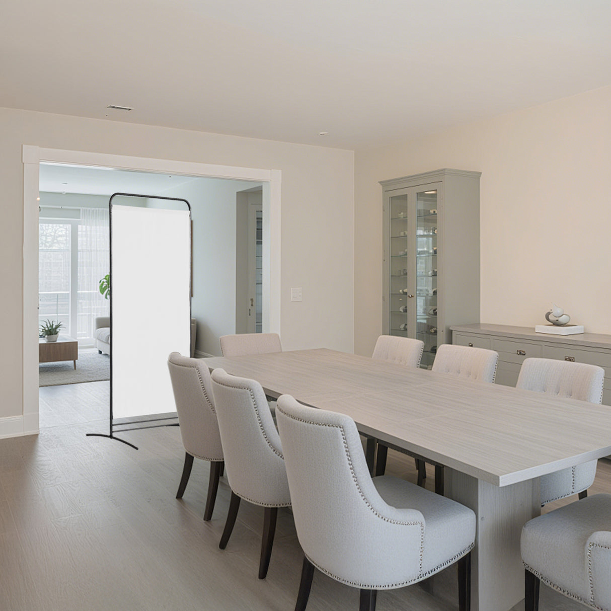 Angel Living 1-teiliger faltbarer Raum-Teiler, freistehender Privatsphäre-Schirm für Büros, Balkon, Schlafzimmer, Garten im Freien, 81cm x 180cm