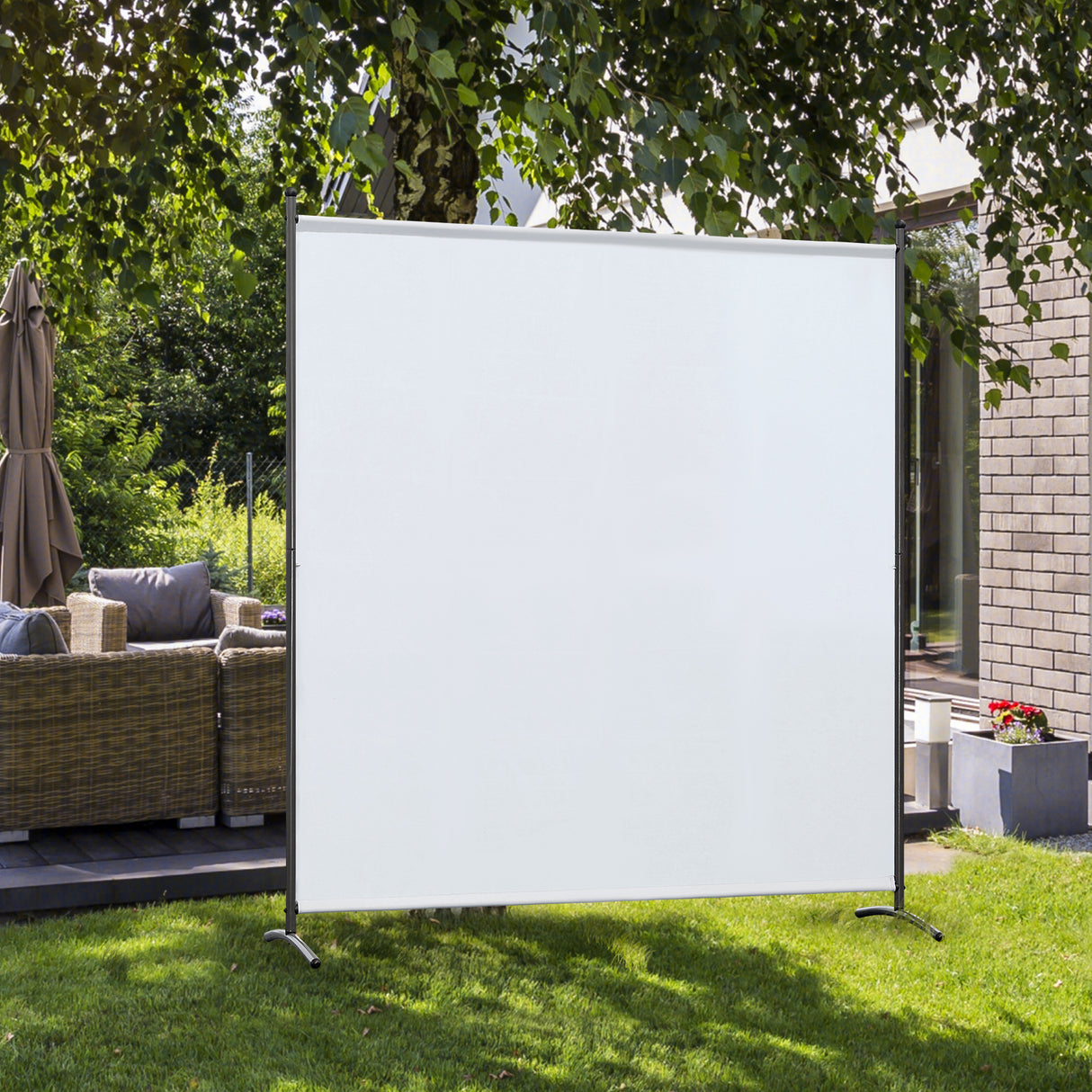 Raumteiler Garten Outdoor Sichtschutz für Terrasse Privatsphäre 1 Paneele