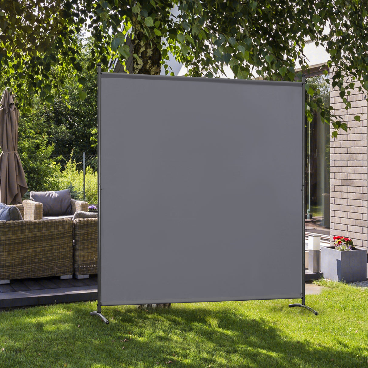 Raumteiler Garten Outdoor Sichtschutz für Terrasse Privatsphäre 1 Paneele