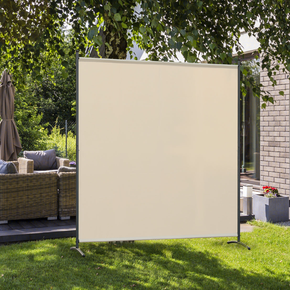 Raumteiler Garten Outdoor Sichtschutz für Terrasse Privatsphäre 1 Paneele