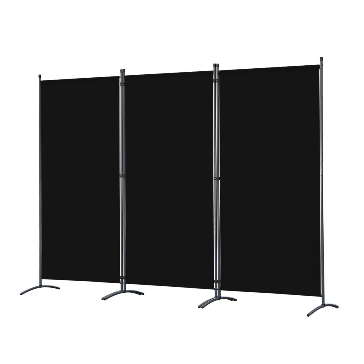 Paravent Raumteiler Outdoor Sichtschutz 243 x 169 cm, 3 Paneele