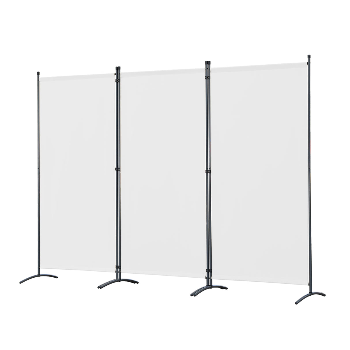 Paravent Raumteiler Outdoor Sichtschutz 243 x 169 cm, 3 Paneele