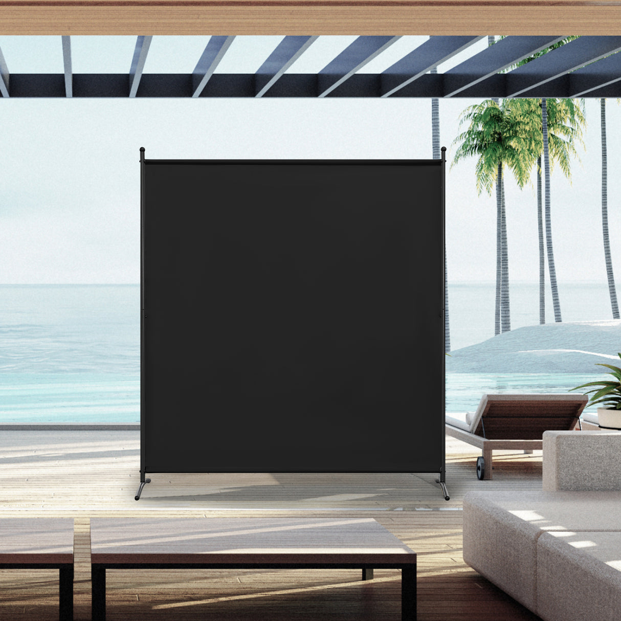 Raumteiler Garten Outdoor Sichtschutz für Terrasse Privatsphäre 1 Paneele