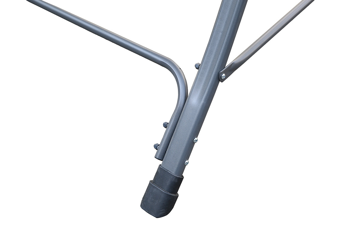 Angel Living 5869200 Hollywoodschaukel Gartenschaukel 3 Sitzer mit Sonnenschutz aus Stahl,Polyester