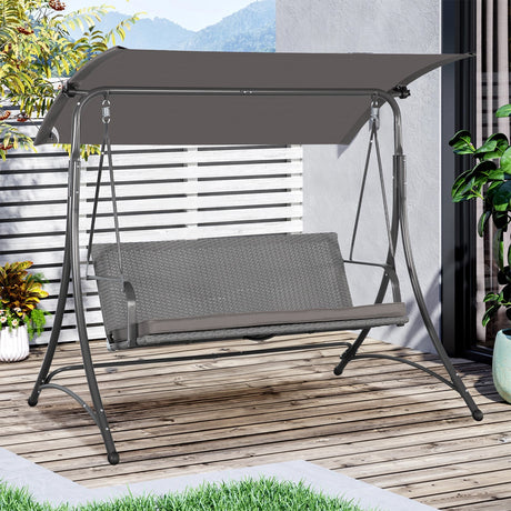 3‑Personen‑Hollywoodschaukel: Entspannung im eigenen Garten | Angel Living