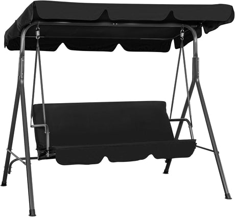 Angel Living garden swing garden swing 3 seater with sun protection 173x110x151cm