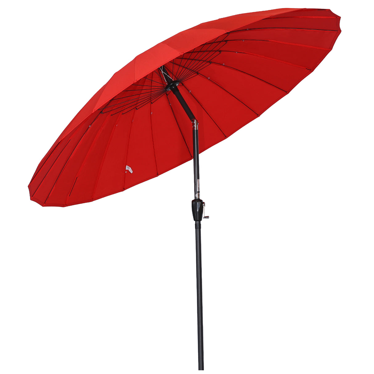 250cm Sonneschirm Sonnenschutz neigbar Rostfrei aus Aluminium, Stahl und Polyester