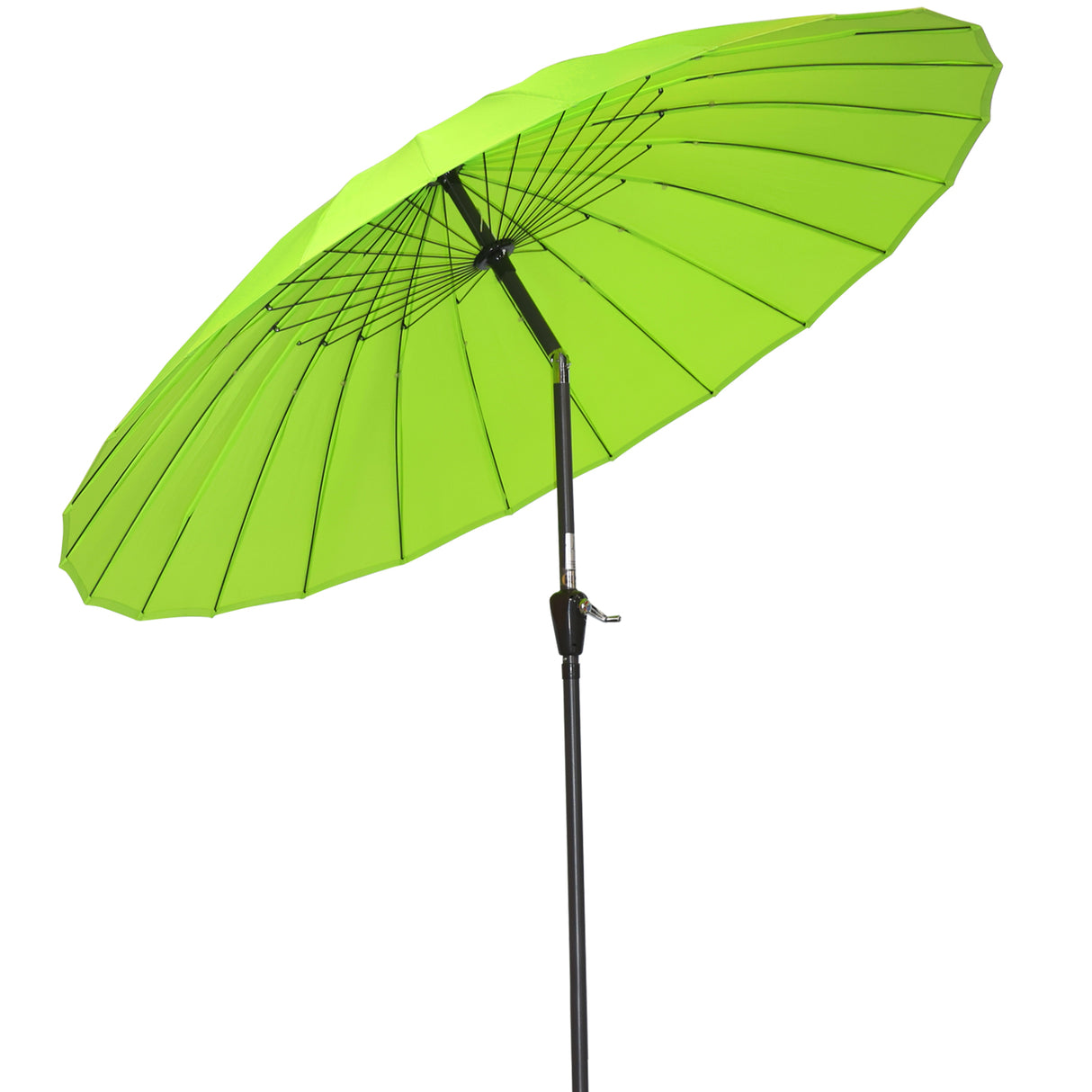 250cm Sonneschirm Sonnenschutz neigbar Rostfrei aus Aluminium, Stahl und Polyester