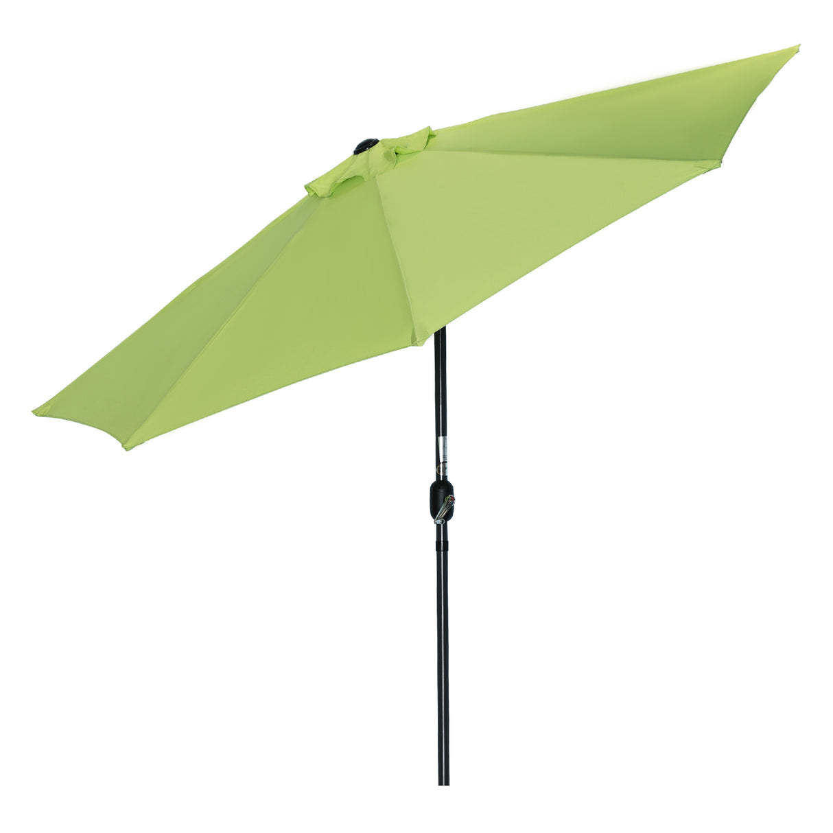 Angel Living 270cm semicircular parasol, market umbrella, patio umbrella with crank for garden, patios, courtyards, swimming pools, with UV protection 40+