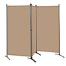 Paravent Raumteiler Outdoor Sichtschutz 243 x 169 cm, 3 Paneele