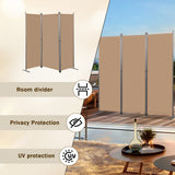 Angel Living Paravant pantalla 3pcsled, pantalla plegable Separador de ojos protección ocular hecha de acero y poliéster