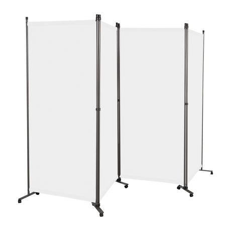 Angel Living Paravent Raumteiler 4 Teilig 324x180 cm, Faltbare Trennwand Spanische Wand, Dekorativer Paravent als Raumtrenner für Wohnzimmer Büro Balkon