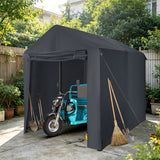 Angel Living Gartenzelt für den Außenbereich zur Aufbewahrung von Werkzeugen, 1,9 × 2,3 × 2,35 m