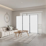 Paravent Raumteiler Outdoor Sichtschutz 243 x 169 cm, 3 Paneele