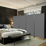 Angel Living Paravent Raumteiler 4 Teilig 324x180 cm, Faltbare Trennwand Spanische Wand, Dekorativer Paravent als Raumtrenner für Wohnzimmer Büro Balkon