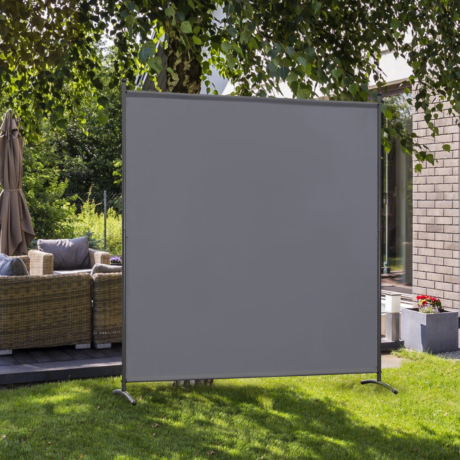 Angerer Stellwand 178 X 82 Cm – Sichtschutz Für Drinnen & Draußen, Waschbar, Einfach Montierbar
