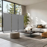 Angel Living Paravent 3 Teilig 243x184 cm, Faltbare Trennwand Spanische Wand Raumteiler, Dekorativer Paravent als Raumtrenner für Wohnzimmer Büro Balkon