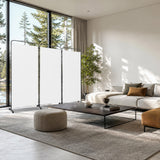 Angel Living Paravent 3 Teilig 243x184 cm, Faltbare Trennwand Spanische Wand Raumteiler, Dekorativer Paravent als Raumtrenner für Wohnzimmer Büro Balkon
