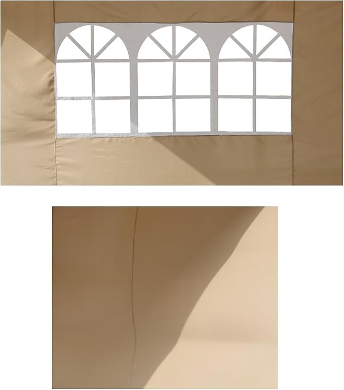 Angel Living Grau Seitenwänden für 2.5x2.5M Pavilion
