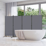 Angel Living Paravent Raumteiler Schutzwand Raumteiler für Büro Balkon Schlafzimmer Garten, 324 x 180 cm