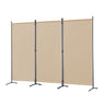 Paravent Raumteiler Outdoor Sichtschutz 243 x 169 cm, 3 Paneele