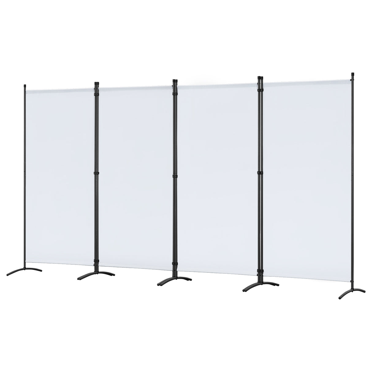 Angel Living Paravent Raumteiler Schutzwand Raumteiler für Büro Balkon Schlafzimmer Garten, 324 x 180 cm