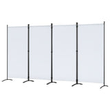 Angel Living Paravent Raumteiler Schutzwand Raumteiler für Büro Balkon Schlafzimmer Garten, 324 x 180 cm