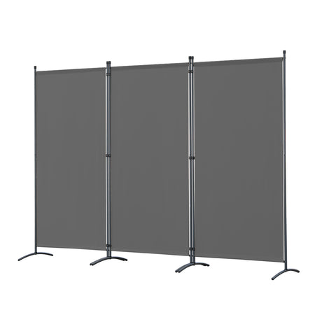 Paravent Raumteiler Outdoor Sichtschutz 243 x 169 cm, 3 Paneele