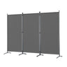 Paravent Raumteiler Outdoor Sichtschutz 243 x 169 cm, 3 Paneele