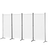 Paravent 4tlg 324X169CM Sichtschutz Balkonbespannung Balkonsichtschutz Paravent Raumteiler Trennwand