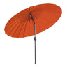250cm Sonneschirm Sonnenschutz neigbar Rostfrei aus Aluminium, Stahl und Polyester