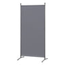 Paravent 80X180CM Raumteiler Sichtschutz aus Stahl und Polyester