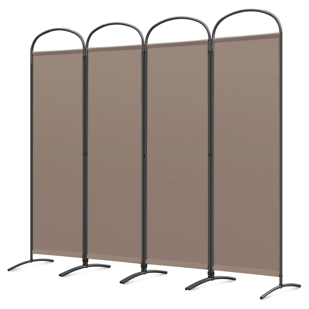 Angel Living Paravent 4tlg 225X185CM Bogenparavent Sichtschutz Raumteiler