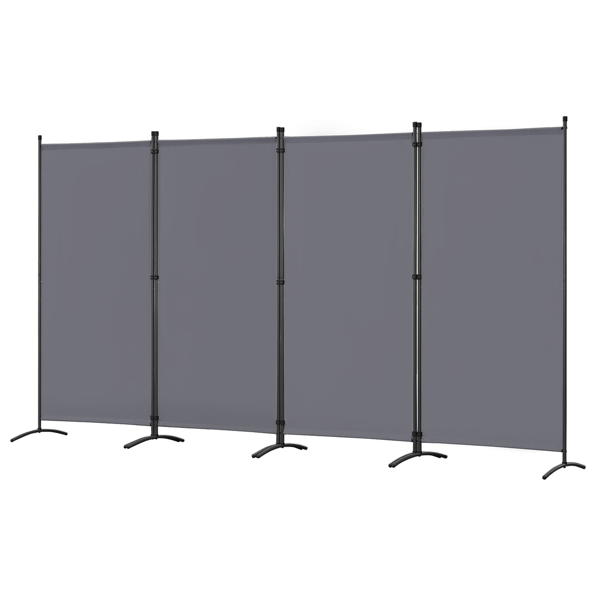 Angel Living Paravent Raumteiler Schutzwand Raumteiler für Büro Balkon Schlafzimmer Garten, 324 x 180 cm