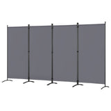 Angel Living Paravent Raumteiler Schutzwand Raumteiler für Büro Balkon Schlafzimmer Garten, 324 x 180 cm