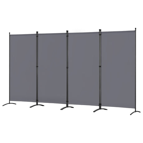 Angel Living Paravent Raumteiler Schutzwand Raumteiler für Büro Balkon Schlafzimmer Garten, 324 x 180 cm