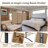 Angel Living Paravent 3 Teilig Klappbar Raumteiler für Büros, Balkon,Schlafzimmer,Außengarten,243cm x 180cm
