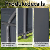 Angel Living Gartenzelt für den Außenbereich zur Aufbewahrung von Werkzeugen, 1,9 × 2,3 × 2,35 m