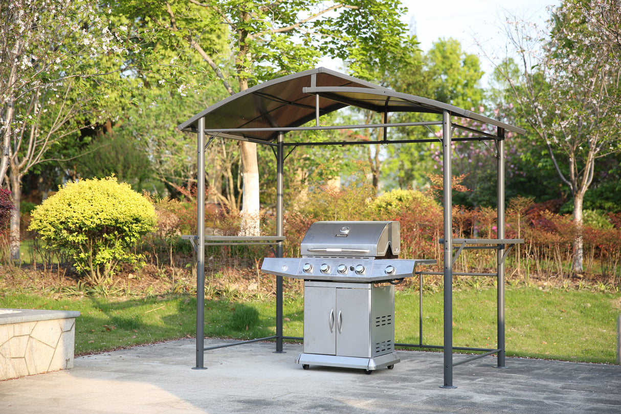 Replacement roof and part No. 8 for the Gazebo BBQ